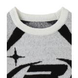 配色スポーツグラフィックフラッフィーニットプルオーバー | WEGO【WOMEN】 | 詳細画像18