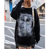 クラッシュBIGプリントニットプルオーバー | WEGO【WOMEN】 | 詳細画像1 