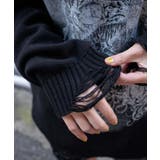 クラッシュBIGプリントニットプルオーバー | WEGO【WOMEN】 | 詳細画像4 