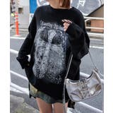クラッシュBIGプリントニットプルオーバー | WEGO【WOMEN】 | 詳細画像13 