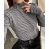 スミクロ | リブハイネックショートニット | WEGO【WOMEN】