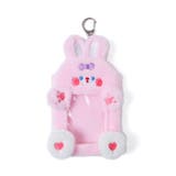 柄1 | ふわふわぬいカードホルダーキーホルダーA | WEGO【WOMEN】