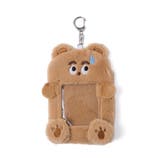柄2 | ふわふわぬいカードホルダーキーホルダーA | WEGO【WOMEN】