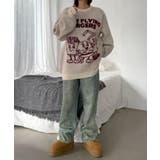 ファニーグラフィックフラッフィーニットプルオーバー | WEGO【WOMEN】 | 詳細画像2 