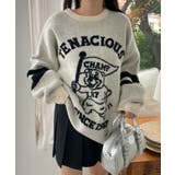 ファニーグラフィックフラッフィーニットプルオーバー | WEGO【WOMEN】 | 詳細画像13 