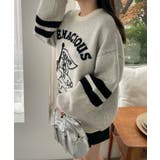 ファニーグラフィックフラッフィーニットプルオーバー | WEGO【WOMEN】 | 詳細画像15 