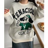 ファニーグラフィックフラッフィーニットプルオーバー | WEGO【WOMEN】 | 詳細画像25 