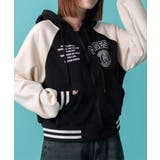 ブラック | ラグランジップパーカー | WEGO【WOMEN】