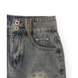 ヴィンテージウォッシュスタッズミニスカパン | WEGO【WOMEN】 | 詳細画像15 