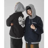 グラフィックフードスタジャン | WEGO【MEN】 | 詳細画像3