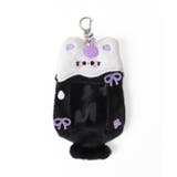 ブラック | アニマルcafeカードホルダーキーホルダー | WEGO【WOMEN】