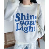 ホワイトその他 | グラフィックBIGニットプルオーバー | WEGO【WOMEN】