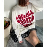 柄1 | グラフィックBIGニットプルオーバー | WEGO【WOMEN】