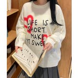 柄2 | グラフィックBIGニットプルオーバー | WEGO【WOMEN】