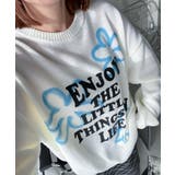 柄3 | グラフィックBIGニットプルオーバー | WEGO【WOMEN】