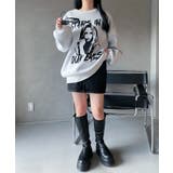 グラフィックBIGニットプルオーバー | WEGO【WOMEN】 | 詳細画像5 