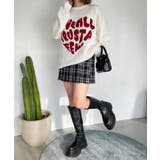グラフィックBIGニットプルオーバー | WEGO【WOMEN】 | 詳細画像8 
