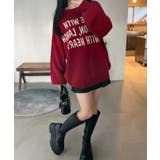 グラフィックBIGニットプルオーバー | WEGO【WOMEN】 | 詳細画像19 