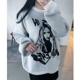 グラフィックBIGニットプルオーバー | WEGO【WOMEN】 | 詳細画像27 