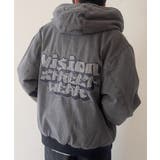 ブラックその他 | VISIONフードデニムブルゾン | WEGO【MEN】