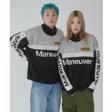 ブラック | レーシンググラフィックニットブルゾン | WEGO【MEN】