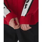 レーシンググラフィックニットブルゾン | WEGO【MEN】 | 詳細画像8