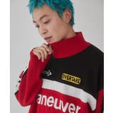 レーシンググラフィックニットブルゾン | WEGO【MEN】 | 詳細画像9