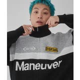 レーシンググラフィックニットブルゾン | WEGO【MEN】 | 詳細画像17