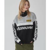 レーシンググラフィックニットブルゾン | WEGO【MEN】 | 詳細画像22