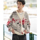 リラックスフィットパターンカーディガン | WEGO【MEN】 | 詳細画像11