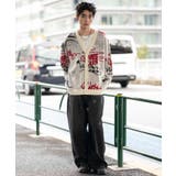 リラックスフィットパターンカーディガン | WEGO【MEN】 | 詳細画像13