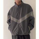 ダークグレー | ミリタリーラインブルゾン | WEGO【MEN】