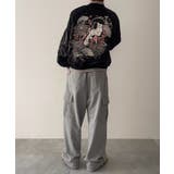 浮世絵スカジャン | WEGO【MEN】 | 詳細画像3