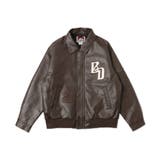 BENDAVISグラフィックレザージャケット | WEGO【MEN】 | 詳細画像8 