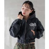 ヴィンテージウォッシュショートフードブルゾン | WEGO【WOMEN】 | 詳細画像11
