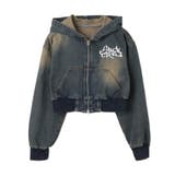 ヴィンテージウォッシュショートフードブルゾン | WEGO【WOMEN】 | 詳細画像18