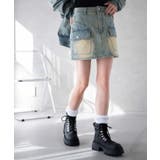 ヴィンテージウォッシュカーゴミニスカート | WEGO【WOMEN】 | 詳細画像8 