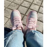 ライトピンク | ボリュームレースアップ厚底スニーカー | WEGO【WOMEN】