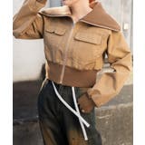 ウォッシュドダックワークショートブルゾン | WEGO【WOMEN】 | 詳細画像8