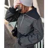 ウォッシュドダックワークショートブルゾン | WEGO【WOMEN】 | 詳細画像11