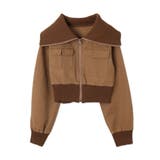 ウォッシュドダックワークショートブルゾン | WEGO【WOMEN】 | 詳細画像21