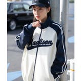 ネイビー | ラグランライントラックジャケット | WEGO【MEN】