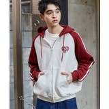 ラグラングラフィックZIPパーカー | WEGO【MEN】 | 詳細画像6