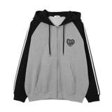ラグラングラフィックZIPパーカー | WEGO【MEN】 | 詳細画像23