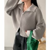 ダブルジップショートニットブルゾン | WEGO【WOMEN】 | 詳細画像14 
