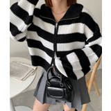 ダブルジップショートニットブルゾン | WEGO【WOMEN】 | 詳細画像18 
