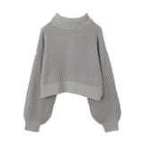ダブルジップショートニットブルゾン | WEGO【WOMEN】 | 詳細画像28 