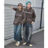ピグメントラメグラフィックプルパーカー | WEGO【MEN】 | 詳細画像7 