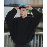ブラック | スウィッチングロゴバルーンパーカー | WEGO【MEN】