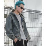 スウィッチングデニムフードブルゾン | WEGO【MEN】 | 詳細画像2